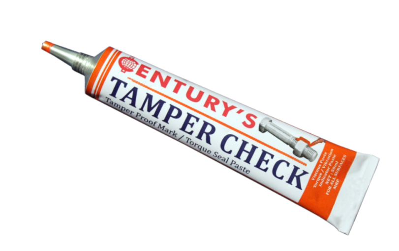 Century's Tamper Check Paste