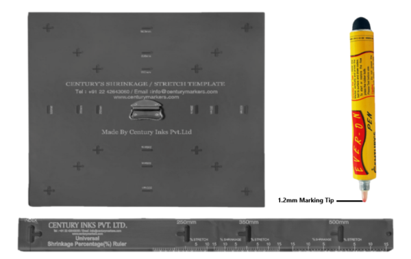 Century's Textile Shrinkage Template